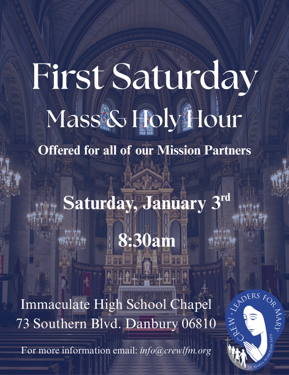 First Weekend January First Saturday Mass & Holy Hour (1962) | CREW